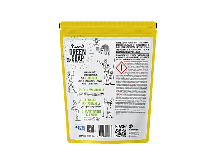 Vaatwascapsules • Alles-In-Een • 25 Stuks